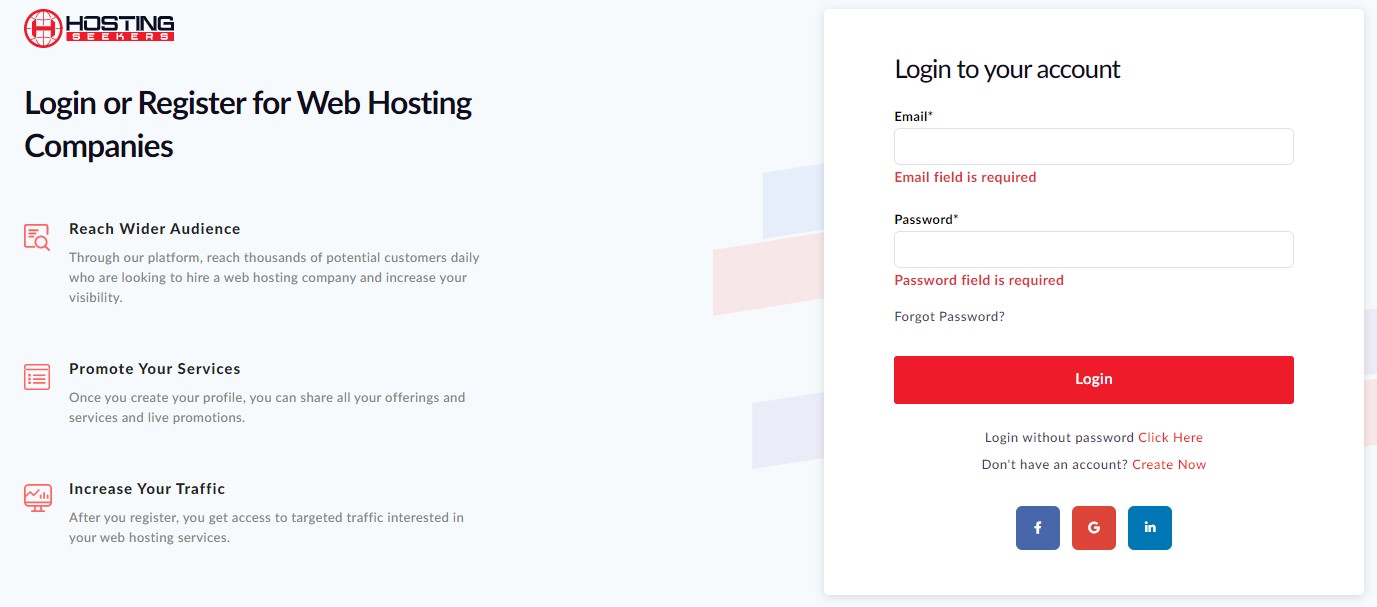 login-page-for-free-hosting-of-hostingseekers